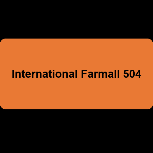 International Farmall 504